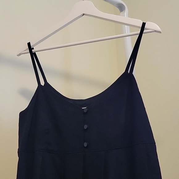 Black linen blend dress - Picture 6 of 6